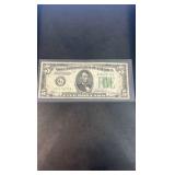1934A $5 Bill in good shape