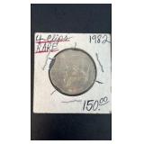 Mexican Error Coin and Ben Franklin souvenir token