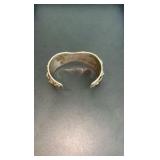 Sterling Silver and Opal Native watch Cuff