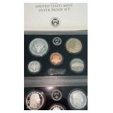 2022 Silver proof set with 999 fine quarters! 90% silver half dollar and dime.