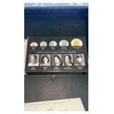 2022 Silver proof set with 999 fine quarters! 90% silver half dollar and dime.