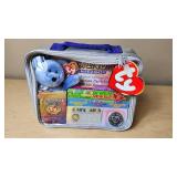 Beanie Babies Official Club Platinum Edition Set with Bear and Accessories