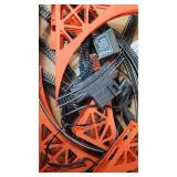 Tyco Super Turbo Train Set with Track and Accessories - Uncounted