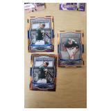 Lot of 9 Baseball and Basketball Cards Featuring Eric Chavez, Tim Hudson, and DeMarcus Cousins and Kirby Puckett Wheaties Box