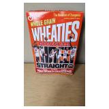 Lot of 2 Dale Ellis Basketball Photos and Chicago Bulls Wheaties Box Commemorating 3-Peat Championship
