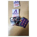 Lot of 2000 & 2001 Arizona Diamondbacks Baseball Cards Featuring Various Players and Coaches