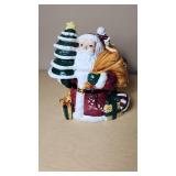 Ceramic Santa Claus Cookie Jar by Rosegarden