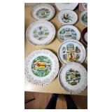 Huge Lot of State Souvenir Collector Plates