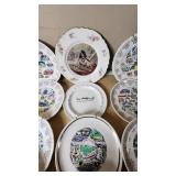 Huge Lot of State-themed Decorative Plates Collection including Virginia, Vermont, West Virginia, and more