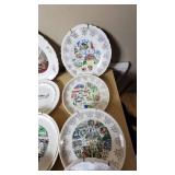 Huge Lot of State-themed Decorative Plates Collection including Virginia, Vermont, West Virginia, and more