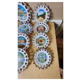 Large Lot of State Collector Plates