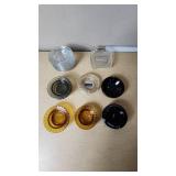 Lot of Vintage Ashtrays including Desert Inn, Las Vegas Hilton, and Holiday Inn