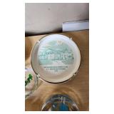 Lot of Vintage Ashtrays including Prince of Wales Guild, Space Opera Paris, and Bethlehem Management Club 1979