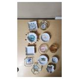 Lot of Vintage Collectible Ashtrays from Various Locations and Establishments from New York, Arizona, Grand Canyon and More