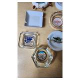 Lot of Vintage Collectible Ashtrays from Various Locations and Establishments from New York, Arizona, Grand Canyon and More