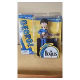 McFarlane Toys The Beatles George Harrison Figure and Padron Wooden Cigar Box
