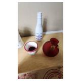 Mason Jar Caps, Decorative Vases, and Disney Collector Glasses