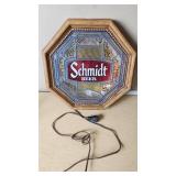 Schmidt Beer Lighted Sign