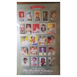 Lot of Baseball and Basketball Cards Featuring Legends and Original Timberwolves Cards Display