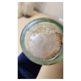 Lot of Vintage Soda and Beer Containers including 7-Up and Coca-Cola Bottles, Edelweiss and Hamm