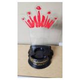 Exportbrauerei Justus Hildebrand Pfungstadt Metal Sign and Budweiser Select Display