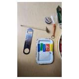 Lot of Beer and Liquor Branded Bottle Openers and Accessories
