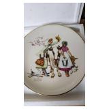 Norman Rockwell Limited Edition Collector Plates: "The Traveling Salesman" and "The Country Pedlar"