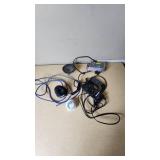 Security Camera, Power Supply, Remote Control, and Cables