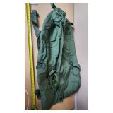 Military Canvas Duffel Bag with Strap and Grommets