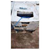 Belden 2412 006A1000 Ethernet Cable and Black Wire Spool