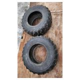 H-Trak U/R 301 ATV Tires 25x10R12, Lot of 2