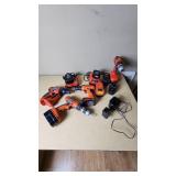 Black & Decker Power Tool Set including Drills, Chargers, and Batteries 18v and 20v varieties