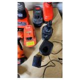 Black & Decker Power Tool Set including Drills, Chargers, and Batteries 18v and 20v varieties