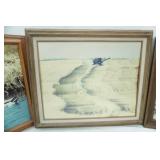 Vintage Framed Photographs. Midwest Waterfowl Theme