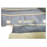 Snow Skis, Boots, Poles, and Bag