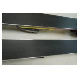 Snow Skis, Boots, Poles, and Bag