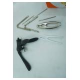 Wine Opener, Crab and Nut Crackers