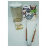 NEW Chocolate Chicken Mold, Tall Foodsaver Canister, Hors-D