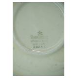 Vintage Homer Laughlin Virginia Rose Pattern Plates and Saucers