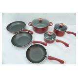 Paula Deen Pots and Pans Set w/lids