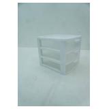 Sterilite  storage 3 drawers , 7" x8" x7"