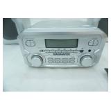 Magnavox  3 piece cd shelf system with radio