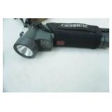 Backpack/Bag Straps, Fixed Blade Knife and Sheath, Gerber Flashlight