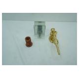 Vintage Candle Holder wall Sconces and Vintage Wooden Candle Holder