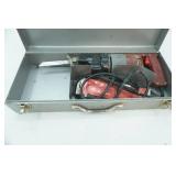 Milwaukee Sawzall and Metal case w/extra blades