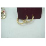 Jewelry Lot: Bracelets, NEcklace, Earrings, Broaches