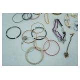 Jewelry Lot: Bracelets.