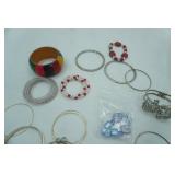 Jewelry Lot: Bracelets.