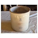 Red Wing Pottery 2 Gallon Stoneware Crock