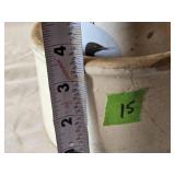 Dekrech Originals Stoneware Pottery, Acopa Ramekin, and Vintage Crock